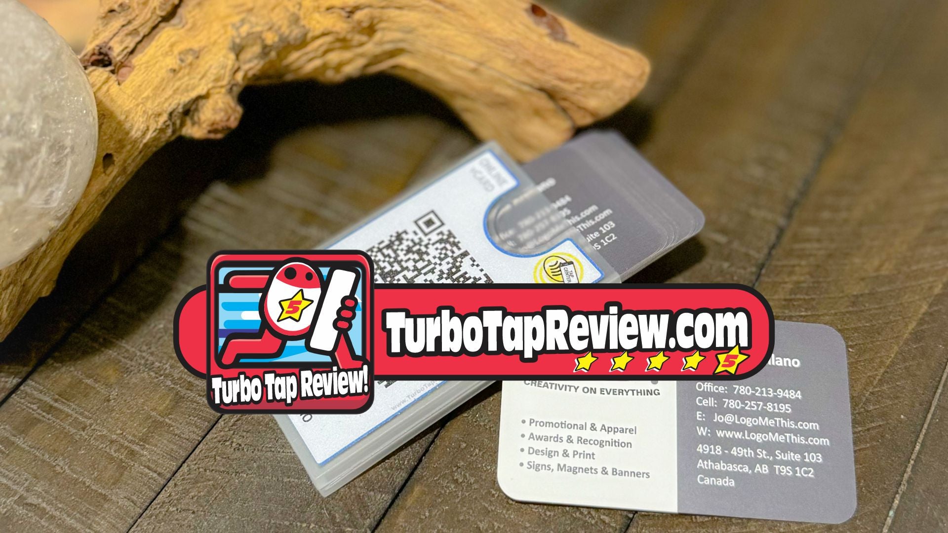 Turbo Tap Review - Turbo Tap Case -The Digital Business Card Case - Banner